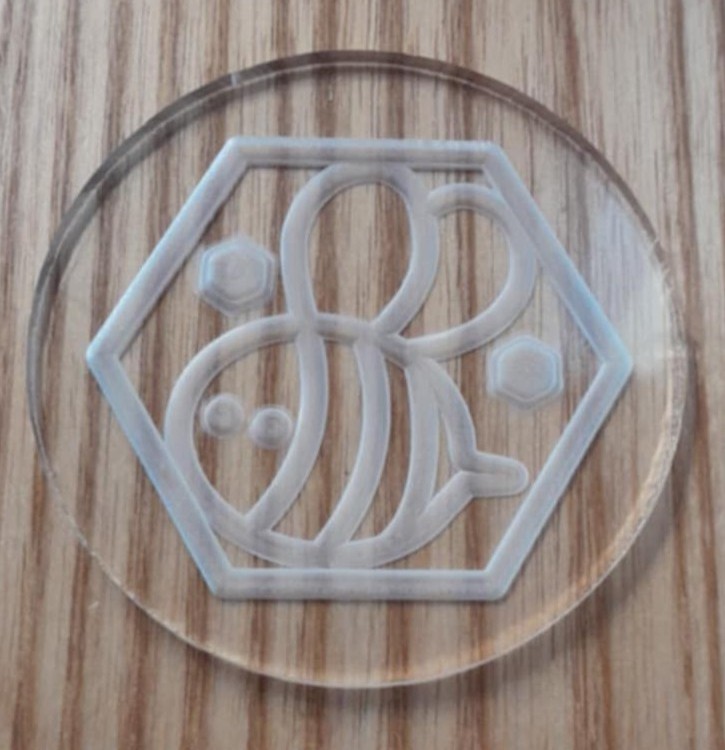 CNC coaster